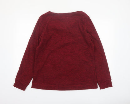 Regatta Great Outdoors Womens Red Pullover Sweatshirt UK 14