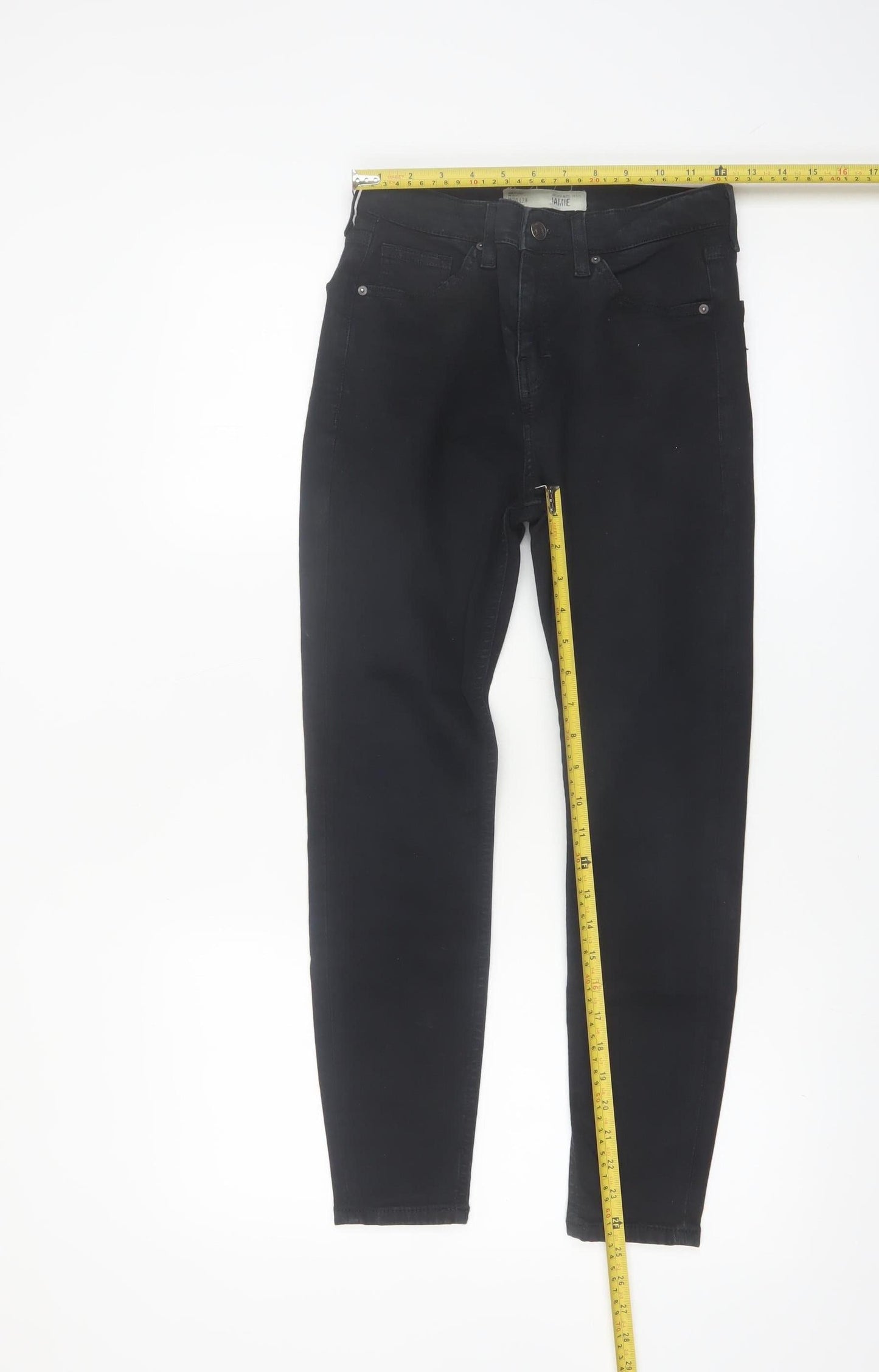 Topshop Jamie Petite Black Skinny Jeans Women’s Size 10