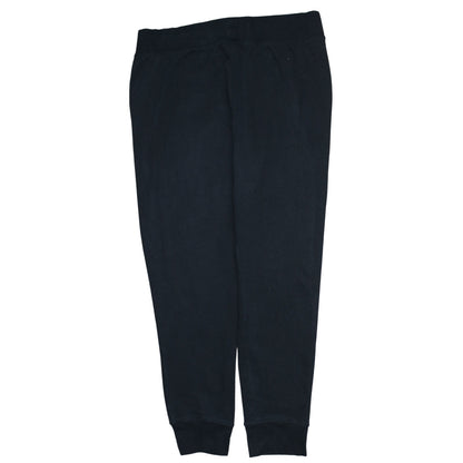 Champion Men's Black Fleece Jogger Trousers Size L
