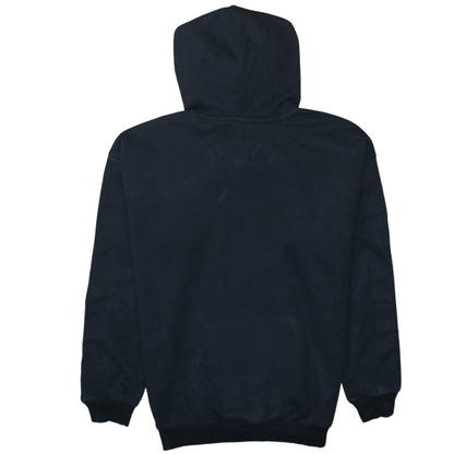 Adidas Womens Black XS Pullover Hoodie with Logo Trim