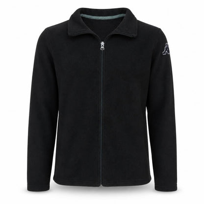 Kappa Men's Black Fleece Full Zip Jacket Size M