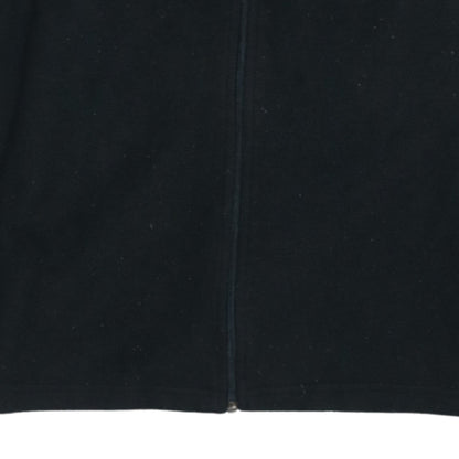 Kappa Men's Black Fleece Full Zip Jacket Size M