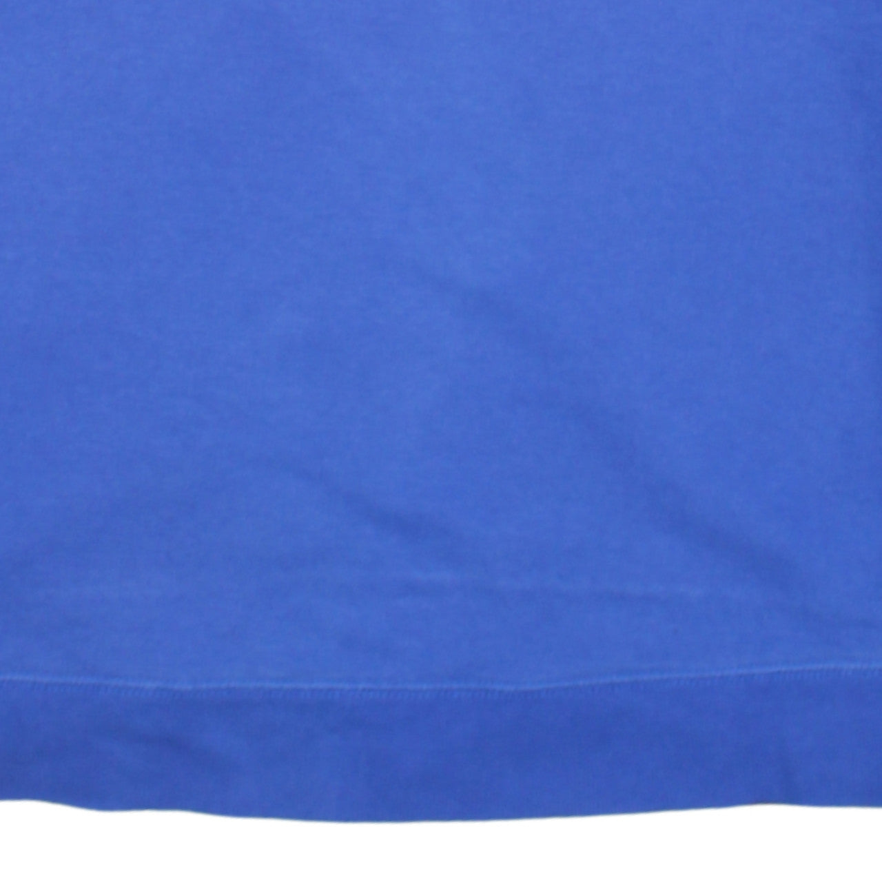 Nike Womens Blue Logo Pullover Sweatshirt Size L Cotton Blend