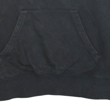 Champion Men's Black Small Pullover Hoodie with Embroidered Logo