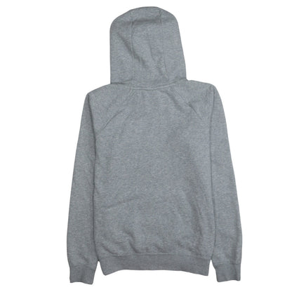 Nike Women Grey Small Pullover Hoodie Sweatshirt Cotton Blend