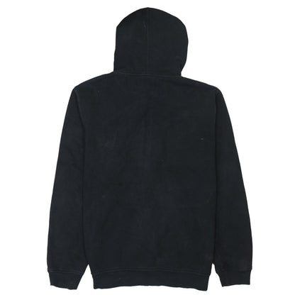Kappa Men's Black Full Zip Hoodie XL Logo Fleece Sweatshirt