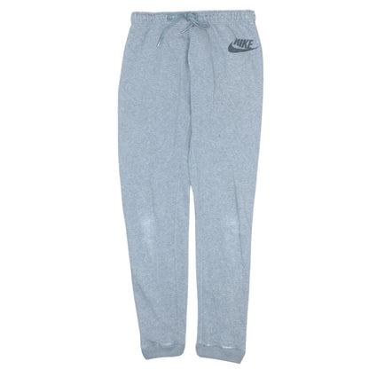 Nike Women's Grey M Tapered Sweatpants with Drawstring Logo