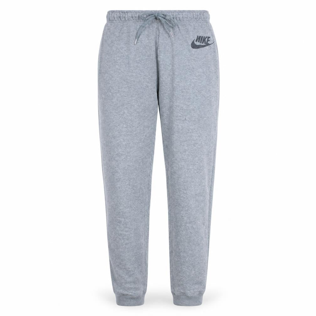 Nike Women's Grey M Tapered Sweatpants with Drawstring Logo