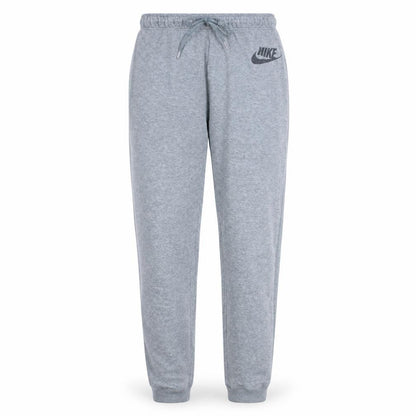 Nike Women's Grey M Tapered Sweatpants with Drawstring Logo