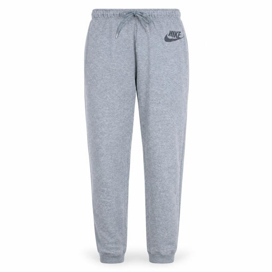 Nike Women's Grey M Tapered Sweatpants with Drawstring Logo