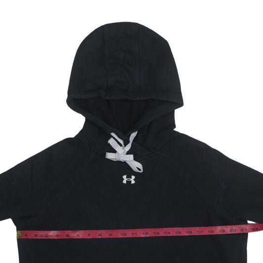 Under Armour Women's Black Pullover Hoodie Size M Cotton Blend