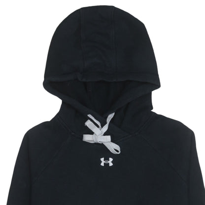Under Armour Women's Black Pullover Hoodie Size M Cotton Blend