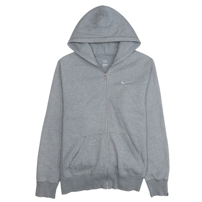 Nike Men's Grey XL Full Zip Hoodie Sweatshirt Sportswear