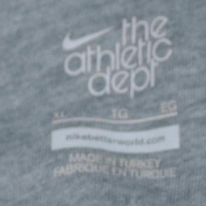 Nike Men's Grey XL Full Zip Hoodie Sweatshirt Sportswear