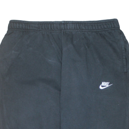 Nike Men's Black XL Jogger Sweatpants Cuffed Fleece Trousers