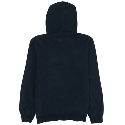 Puma Boys Black Pullover Hoodie Size 164 Graphic Print Fleece Sweatshirt