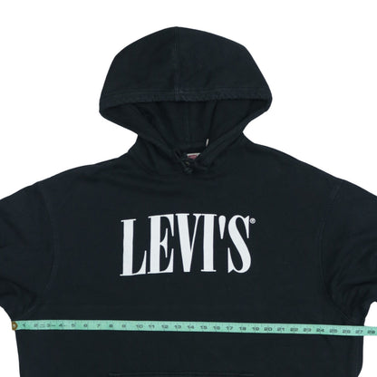 Levi's Men's Black 2XL Relaxed Fit Pullover Hoodie