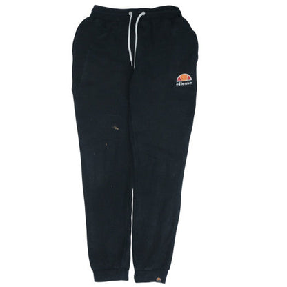 Ellesse Mens Black Jogger Sweatpants M Regular Fit Fleece Trousers