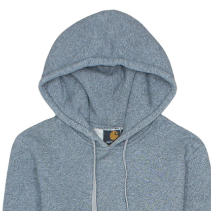 Carhartt Men's Grey Pullover Hoodie Size S Cotton Sweatshirt