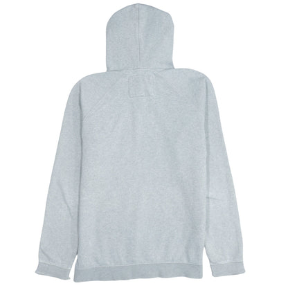 Quiksilver Men's Grey Pullover Hoodie Size M Casual Fleece