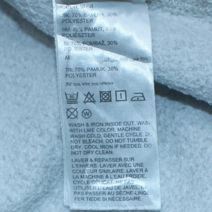 Quiksilver Men's Grey Pullover Hoodie Size M Casual Fleece