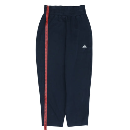 Adidas Women's Blue Sweatpants L 16-18 Cotton Regular Fit