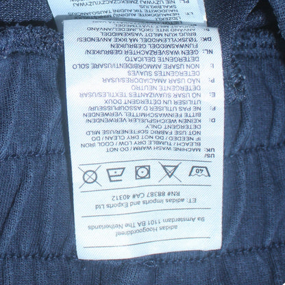 Adidas Women's Blue Sweatpants L 16-18 Cotton Regular Fit