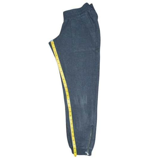 GAP Maternity Blue Jersey Jogger Trousers Womens Size S Elastic Waist