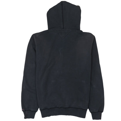 Tommy Hilfiger Denim Men’s Black Pullover Hoodie L Fleece Graphic