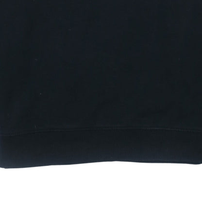 Tommy Hilfiger Denim Men's Black Logo Crew Neck Sweatshirt M