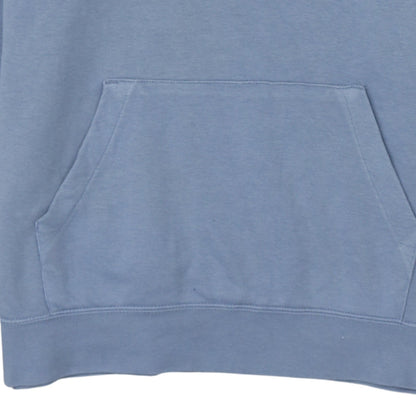 Nike Mens Blue Pullover Hoodie M Regular Fit Sports Fleece