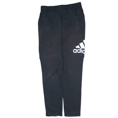 Adidas Boys Black 13-14 Years Jogger Sweatpants with Pockets