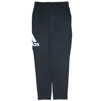 Adidas Boys Black 13-14 Years Jogger Sweatpants with Pockets