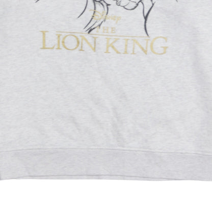 Disney Primark Women Grey Lion King Pullover Sweatshirt UK 12/14