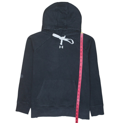 Under Armour Womens Black Large Pullover Hoodie with Kangaroo Pocket