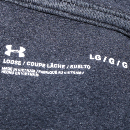 Under Armour Womens Black Large Pullover Hoodie with Kangaroo Pocket