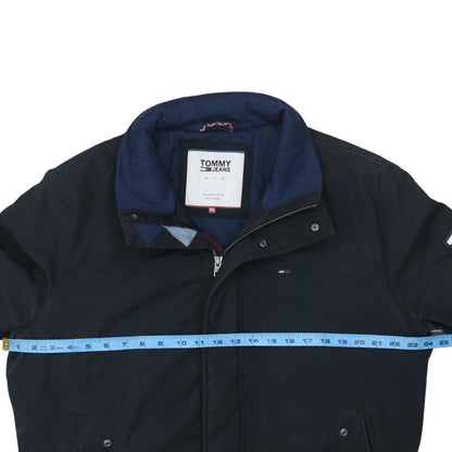 Tommy Jeans Men's Black 2XL Basic Windproof Jacket