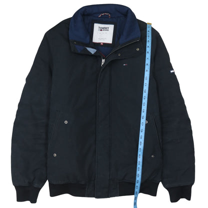 Tommy Jeans Men's Black 2XL Basic Windproof Jacket