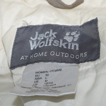 Jack Wolfskin Women's Brown Waterproof Hooded Jacket Size 14