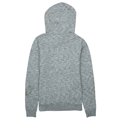 Hollister Women Grey Logo Pullover Hoodie XS