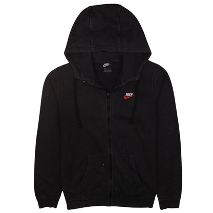 Nike Men's Black XS Full Zip Fleece Hoodie Sweatshirt