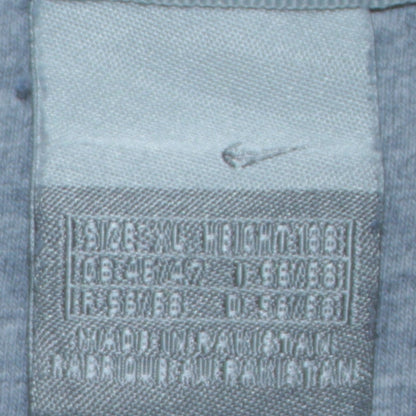 Nike Men’s Grey XL Pullover Sweatshirt Crew Neck Graphic Sports Top