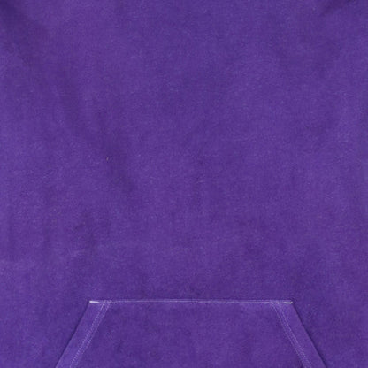 Adidas Womens Purple Pullover Hoodie M Logo Graphic Casual Sweatshirt