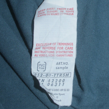 Puma Men's Blue Long Sleeve Graphic Logo T-Shirt Size M