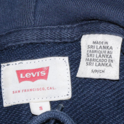 Levi's Men's Blue Logo Pullover Hoodie Size S Regular Fit