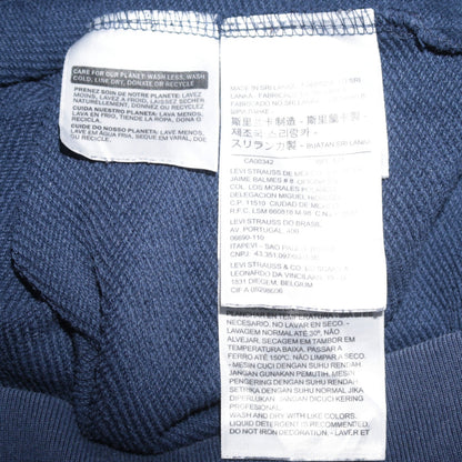 Levi's Men's Blue Logo Pullover Hoodie Size S Regular Fit