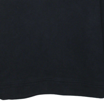 Calvin Klein Jeans Womens Black Pullover Hoodie Size M 100% Cotton