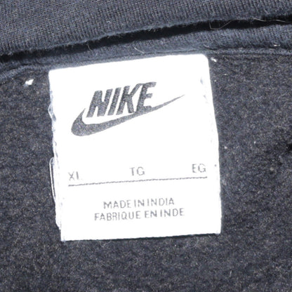 Nike Women's Black XL Pullover Hoodie Cotton Blend Casual