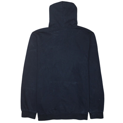 Champion Men's Blue 2XL Pullover Hoodie with Logo Design