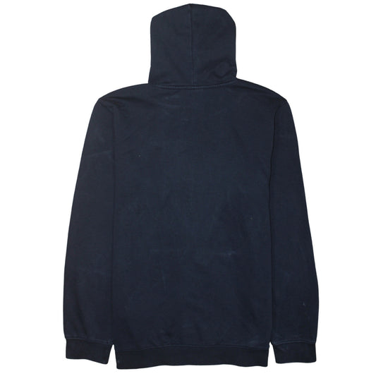 Champion Men's Blue 2XL Pullover Hoodie with Logo Design